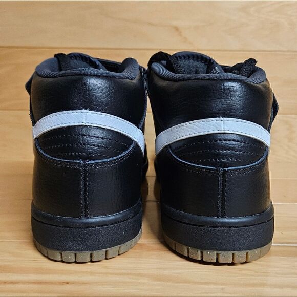 Nike Dunk Mid Pro SB Size 8 Black White Anthracite Gum 2012 Mens Shoe 314383 016 - Picture 10 of 12